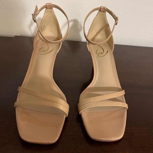 Sam Edelman Shoes - Sam Edelman Strappy Heels Peonie Patent Leather Square Toe Size 8